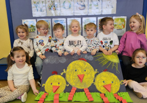 „Maluszki w świecie wielkanocnych tradycji” – grupa I