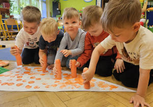 „Marchewkowa moc” – zdrowo, kolorowo i kreatywnie w gr. I