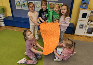 „Marchewkowa moc” – zdrowo, kolorowo i kreatywnie w gr. I
