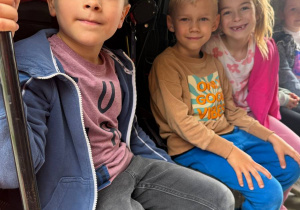 Przedszkolaki z grupy III i VI z wizytą w jednostce OPS w Żychlinie