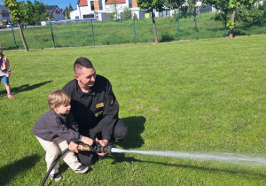 Wycieczka do Jednostki Ratowniczo - Gaśniczej nr 2 w Koninie - grupa IX