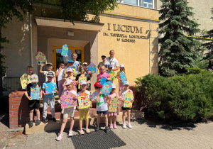 Wycieczka przedszkolaków z Gr III do I LO w Koninie