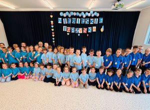 Niebieskie Igrzyska- sportowo- edukacyjna akcja dla naszych 5-latków, cz. I