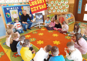 Projekt edukacyjno – czytelniczy ,,Lubimy czytać” pod hasłem ,,Książka przyjacielem dziecka” z udziałem rodziców grupy V