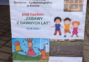 "Zabawy z dawnych lat" - dzień otwarty w Powiatowej Stacji Sanitarno - Epidemiologicznej w Koninie - gr.X