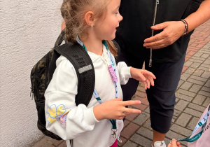 "Zabawy z dawnych lat" - dzień otwarty w Powiatowej Stacji Sanitarno - Epidemiologicznej w Koninie - gr.X