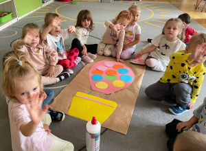 Kropka ruszyła w świat…a my razem z nią! Dzień Kropki w grupie I