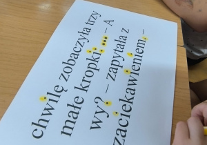 Świętujemy Międzynarodowy Dzień Kropki z filią „Medyczną” MBP w Koninie – gr. XI