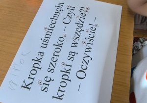 Świętujemy Międzynarodowy Dzień Kropki z filią „Medyczną” MBP w Koninie – gr. XI