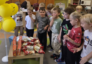 Jesienna gra terenowa na Dzień Chłopaka w grupie IX