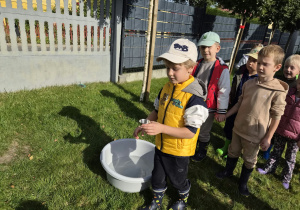 Jesienna gra terenowa na Dzień Chłopaka w grupie IX