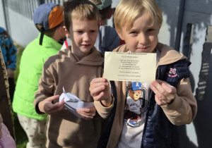 Jesienna gra terenowa na Dzień Chłopaka w grupie IX