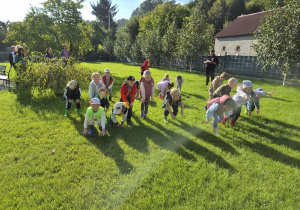 Jesienna gra terenowa na Dzień Chłopaka w grupie IX