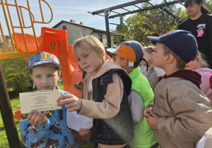 Jesienna gra terenowa na Dzień Chłopaka w grupie IX