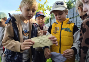 Jesienna gra terenowa na Dzień Chłopaka w grupie IX