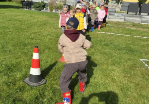 Jesienna gra terenowa na Dzień Chłopaka w grupie IX
