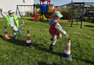 Jesienna gra terenowa na Dzień Chłopaka w grupie IX