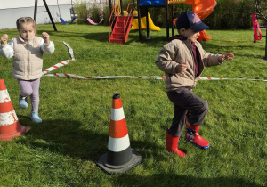 Jesienna gra terenowa na Dzień Chłopaka w grupie IX