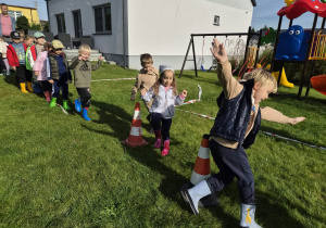 Jesienna gra terenowa na Dzień Chłopaka w grupie IX