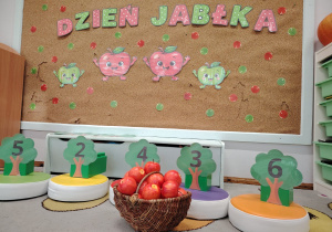 Dzień jabłka w grupie VI