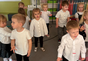 Już od dzisiaj przyrzekamy, że przedszkole pokochamy! Pasowanie na przedszkolaka w grupie I