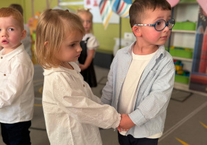Już od dzisiaj przyrzekamy, że przedszkole pokochamy! Pasowanie na przedszkolaka w grupie I