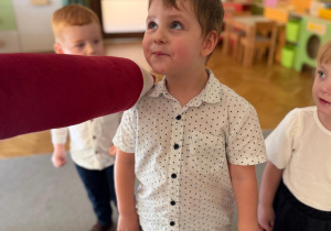 Już od dzisiaj przyrzekamy, że przedszkole pokochamy! Pasowanie na przedszkolaka w grupie I