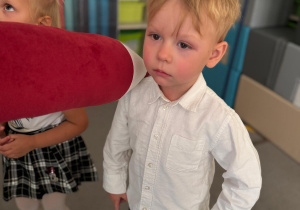 Już od dzisiaj przyrzekamy, że przedszkole pokochamy! Pasowanie na przedszkolaka w grupie I