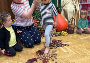 Projekt edukacyjny „Jesień i Maluszki” – grupa I