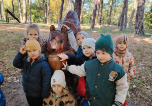 „Jesienna przygoda w Parku im. F. Chopina” - grupa IV, V, VI