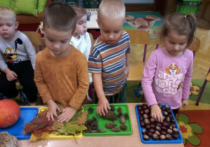 "Jesień zmysłami maluszków"– innowacja pedagogiczna w grupie III