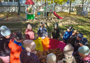 „Z Panią Jesień odkrywamy skarby jesieni”- projekt edukacyjny w grupie II