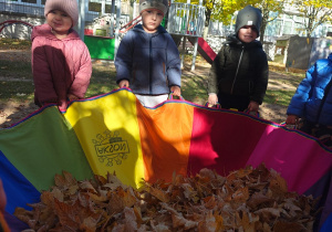 „Z Panią Jesień odkrywamy skarby jesieni”- projekt edukacyjny w grupie II