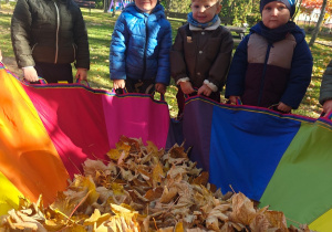 „Z Panią Jesień odkrywamy skarby jesieni”- projekt edukacyjny w grupie II
